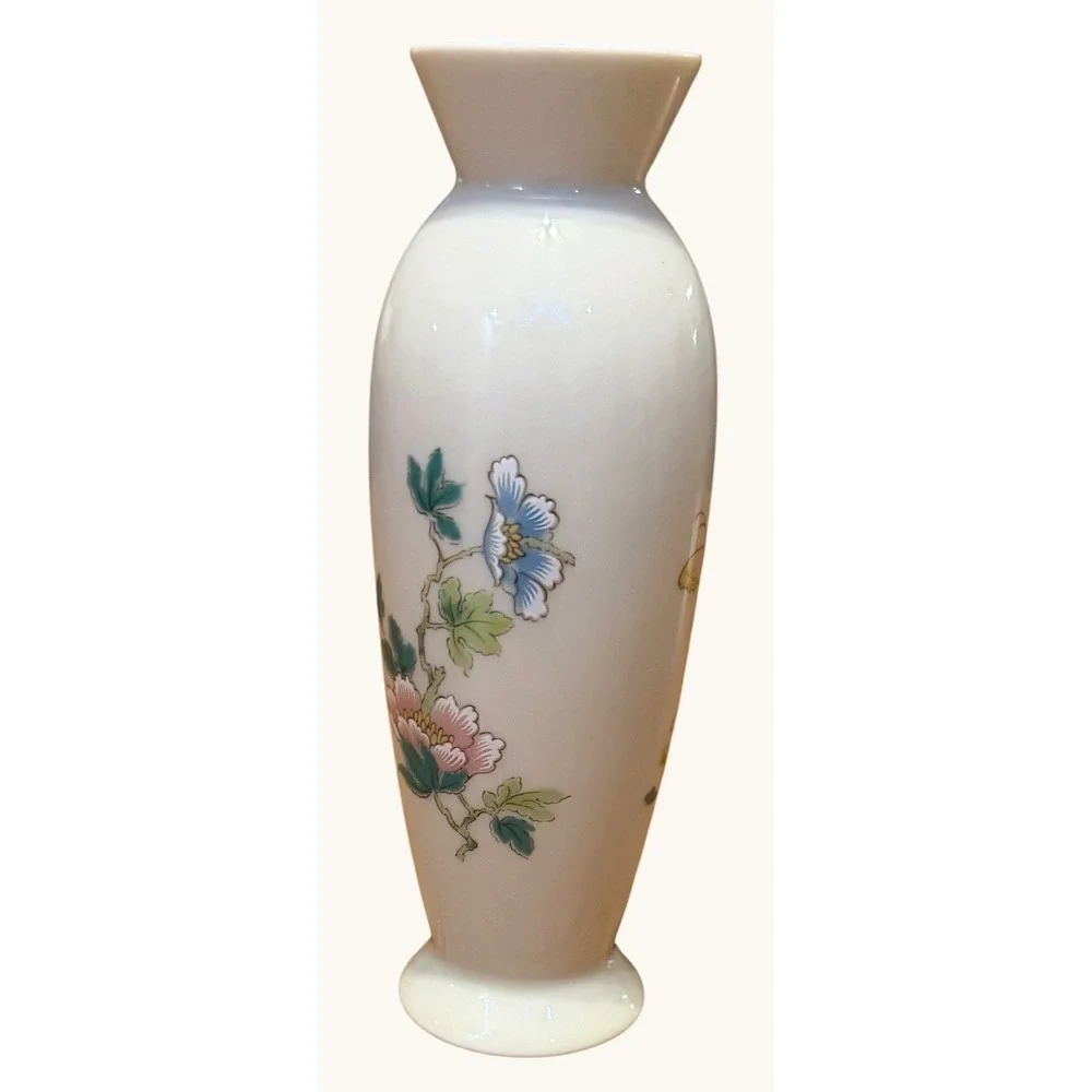 Vintage Takahashi Cho-Cho San Francisco Porcelain Bud Vase 6.5